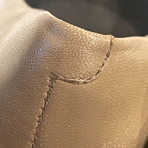 ~ Rockport 9M Pumps Total Motion Taupe Tan Leather Round Toe 3" Heels Trutech - Picture 8 of 15